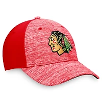 Casquette Defender Flex rouge des Blackhawks de Chicago pour homme
