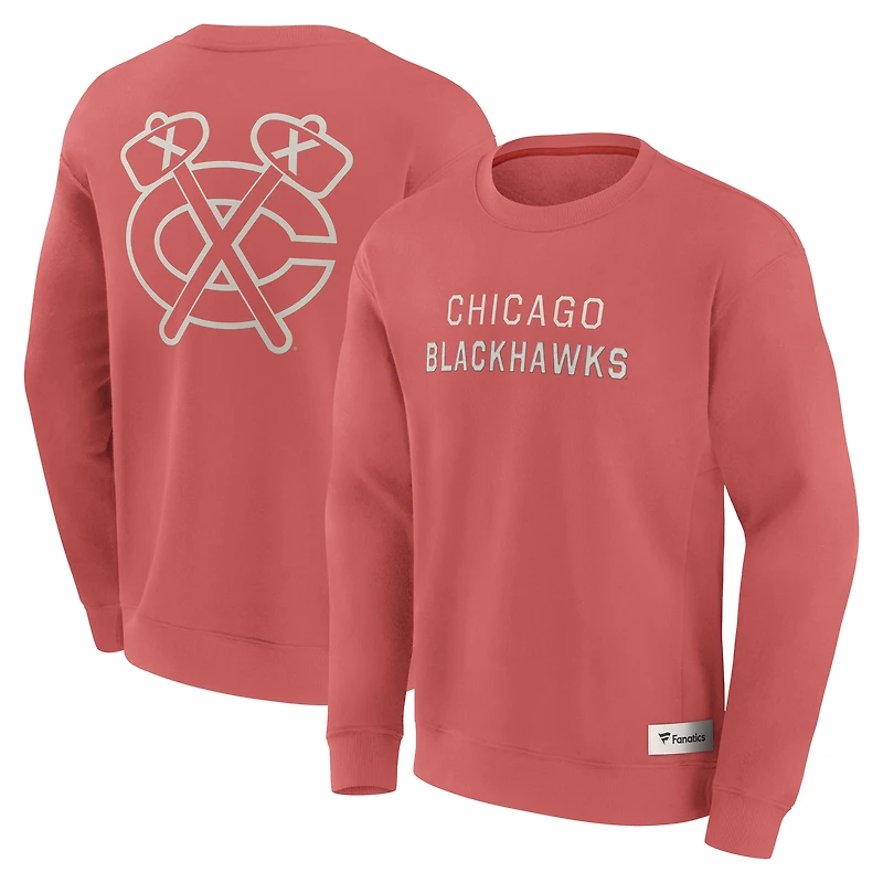 Sweat-shirt à capuche pour homme Fanatics Red Chicago Blackhawks Elements Future Ground Lettering