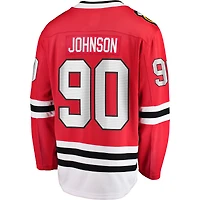 Men's Fanatics Tyler Johnson Red Chicago Blackhawks Home Team Breakaway Player Jersey