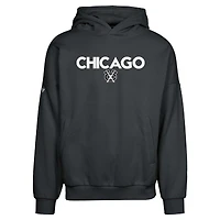 Sweat à capuche noir Chicago Blackhawks Contact City Capsule pour homme de Levelwear