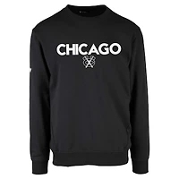 Sweat-shirt à capuche Zane City Capsule pour homme des Chicago Blackhawks de Levelwear, noir
