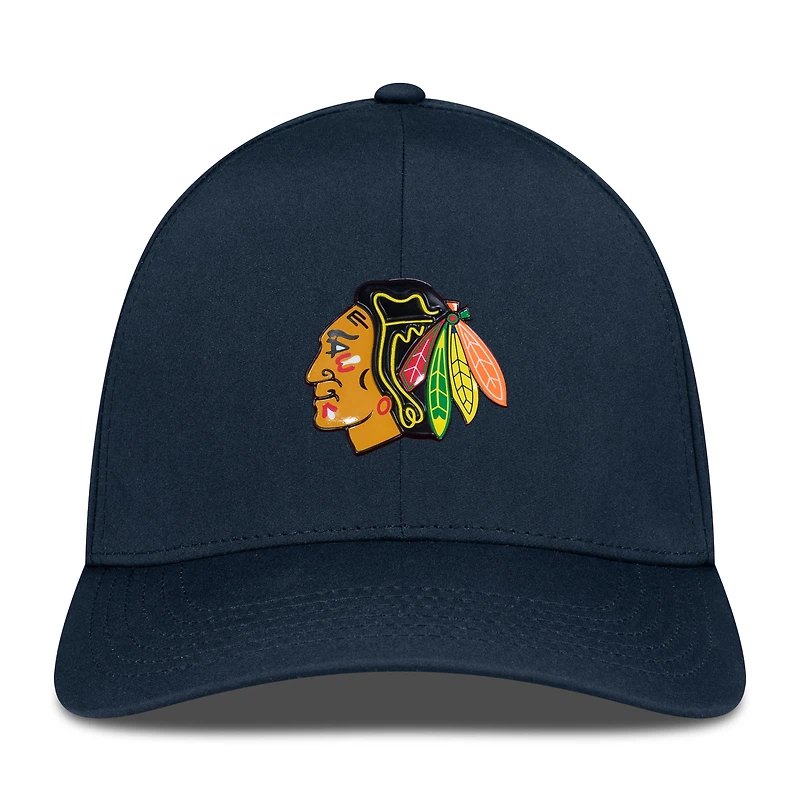 Men's Levelwear Black Chicago Blackhawks Zeta Insignia Core Flex Hat