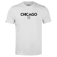 T-shirt Richmond City Capsule pour homme blanc Chicago Blackhawks Levelwear