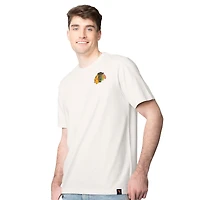 Men's Margaritaville  Cream Chicago Blackhawks Time Flies T-Shirt