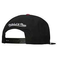 Casquette snapback Mitchell & Ness noire Chicago Blackhawks Ascend Deadstock pour homme