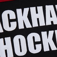 Sweat à capuche noir Mitchell & Ness pour homme avec slogan de l'entraîneur-chef des Chicago Blackhawks