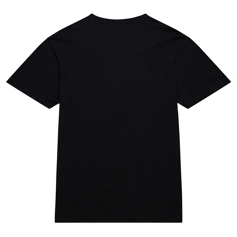 T-shirt flammé légendaire des Blackhawks de Chicago noir Mitchell & Ness pour hommes