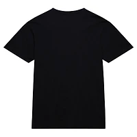 T-shirt flammé légendaire des Blackhawks de Chicago noir Mitchell & Ness pour hommes
