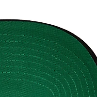 Casquette réglable noire Mitchell & Ness des Blackhawks de Chicago Team Ground Pro pour hommes
