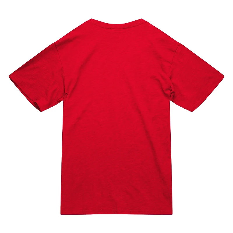 T-shirt Mitchell & Ness rouge pour homme