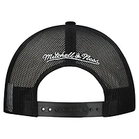 Casquette ajustable Mitchell & Ness pour homme, blanche et noire, des Blackhawks de Chicago Gridlock