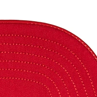 Men's Mitchell & Ness White/Red Chicago Blackhawks Day One Snapback Hat