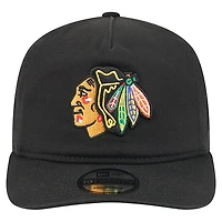 Men's New Era Black Chicago Blackhawks 19TWENTY Adjustable Hat