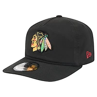 Men's New Era Black Chicago Blackhawks 19TWENTY Adjustable Hat