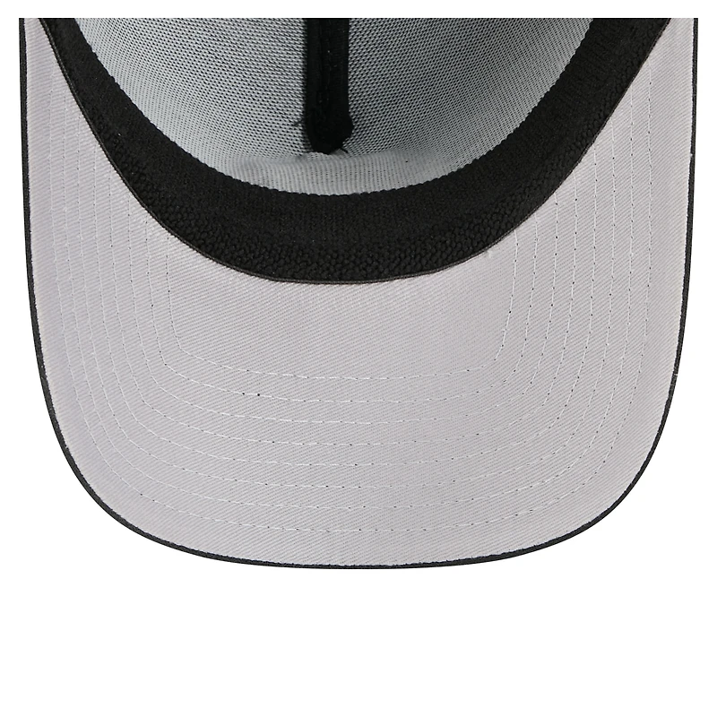 Casquette perforée A-Frame Flex 39THIRTY noire des Chicago Blackhawks pour homme de New Era