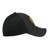 Casquette New Era Flex noire pour homme, logo des Blackhawks de Chicago, modèle 39THIRTY