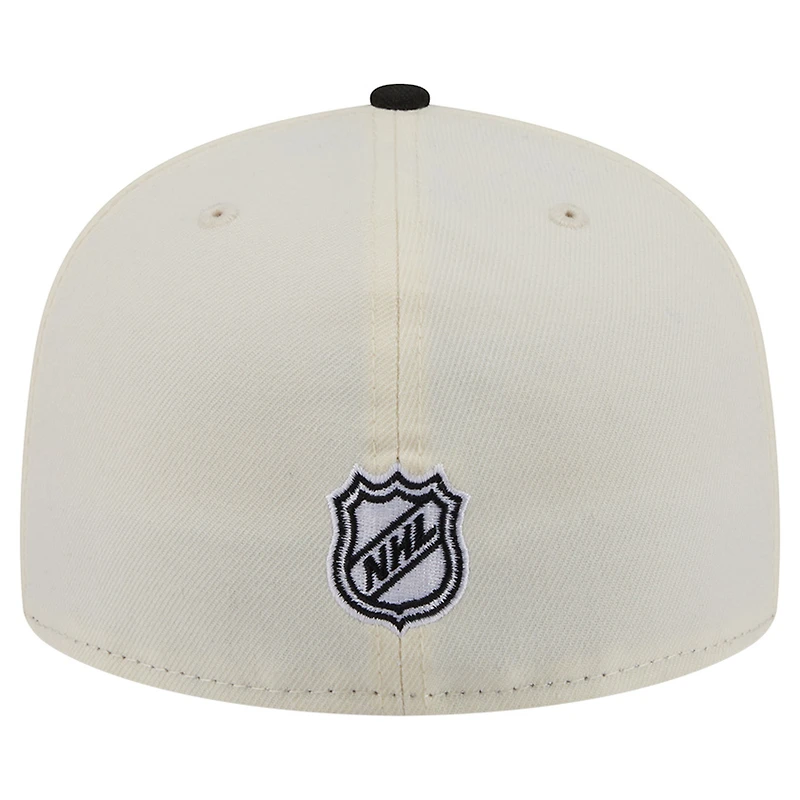 Men's New Era Cream Chicago Blackhawks 250th Anniversary of the United States Two-Tone 59FIFTY Fitted Hat