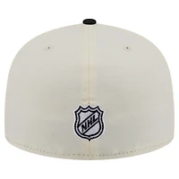 Men's New Era  Cream Chicago Blackhawks 250th Anniversary of the United States Two-Tone 59FIFTY Fitted Hat