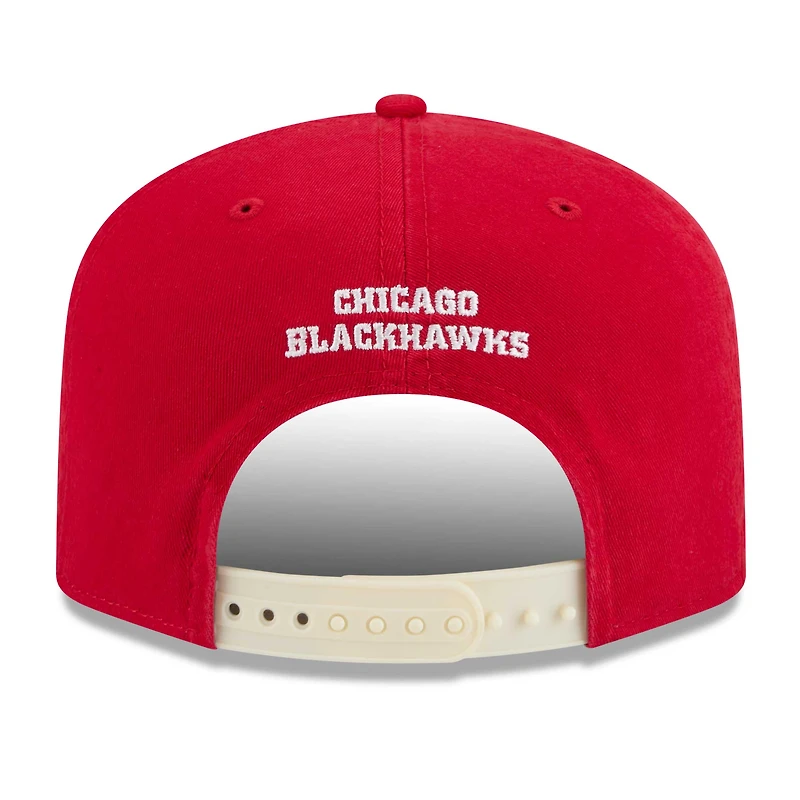 Men's New Era  Red Chicago Blackhawks 2010 Stanley Cup Champions 19TWENTY Adjustable Hat