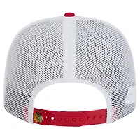 Casquette camionneur extensible 9SEVENTY Chicago Blackhawks rouge New Era pour homme