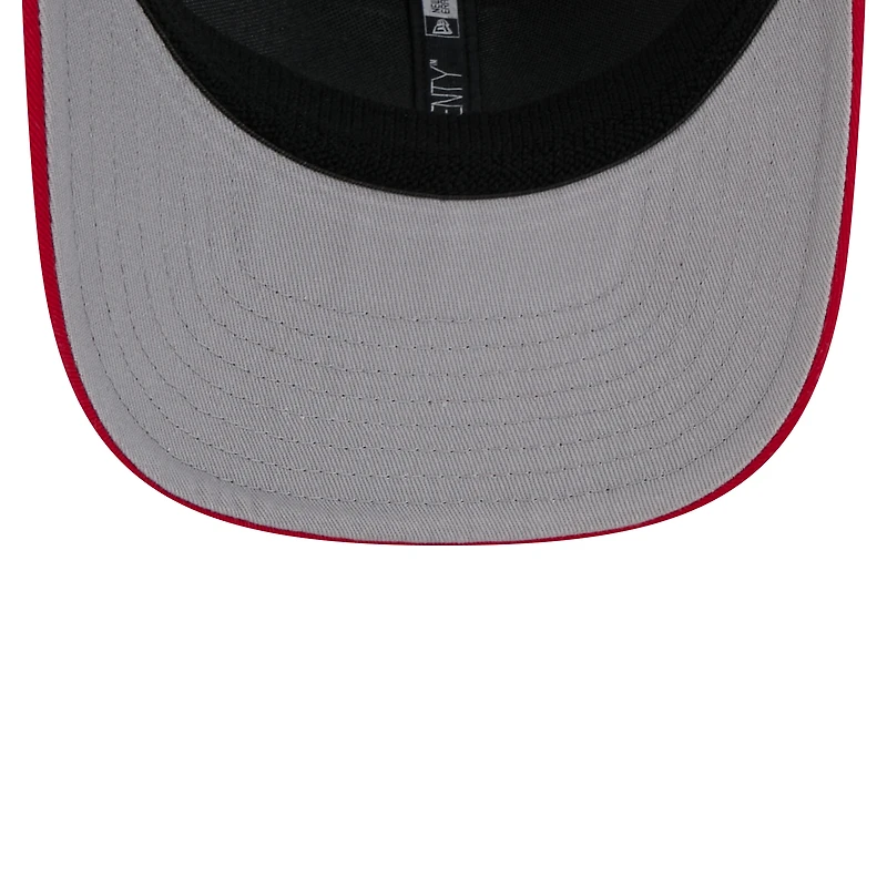 Casquette camionneur extensible 9SEVENTY Chicago Blackhawks rouge New Era pour homme