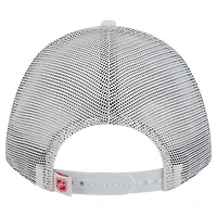 Casquette de camionneur ajustable 9FORTY A-Frame M-Crown pour homme, blanche/rouge, des Chicago Blackhawks, New Era