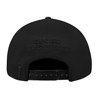 Men's Pro Standard Black Chicago Blackhawks Classic Tonal Snapback Hat