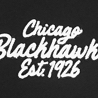 Men's Pro Standard  Black Chicago Blackhawks Paint the City Pullover Hoodie