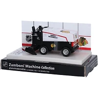 Zamboni moulée sous pression autographiée à l'échelle 1:43 de Nick Foligno par les Blackhawks de Chicago