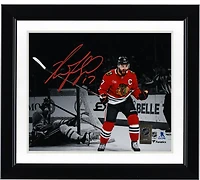 Nick Foligno Chicago Blackhawks Autographed 8" x 10" Red Jersey Celebration Spotlight Photograph