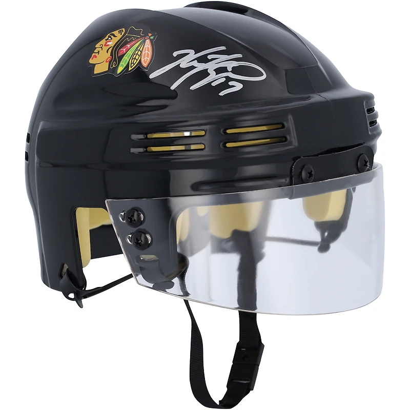Nick Foligno Chicago Blackhawks Autographed Black Mini Helmet