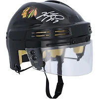 Nick Foligno Chicago Blackhawks Autographed Black Mini Helmet