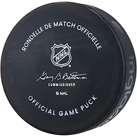 Nick Foligno Chicago Blackhawks Autographed Official Game Puck