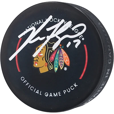Nick Foligno Chicago Blackhawks Autographed Official Game Puck