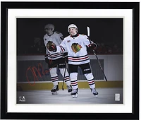Oliver Moore Chicago Blackhawks Autographed 16" x 20" First NHL Goal Celebration Photograph