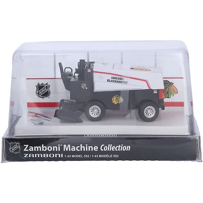 Zamboni moulée sous pression autographiée à l'échelle 1:43 de Pat Maroon Chicago Blackhawks