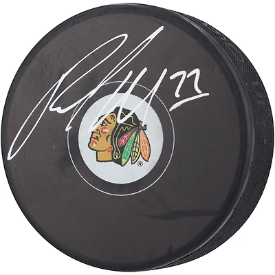 Rondelle de hockey autographiée par Pat Maroon des Blackhawks de Chicago