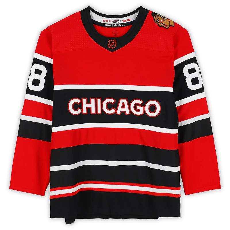 Patrick Kane Chicago Blackhawks Autographed 2022-23 Reverse Retro Adidas Authentic Jersey