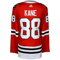 Patrick Kane Chicago Blackhawks Maillot Authentique Adidas Rouge Autographié