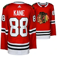 Patrick Kane Chicago Blackhawks Maillot Authentique Adidas Rouge Autographié