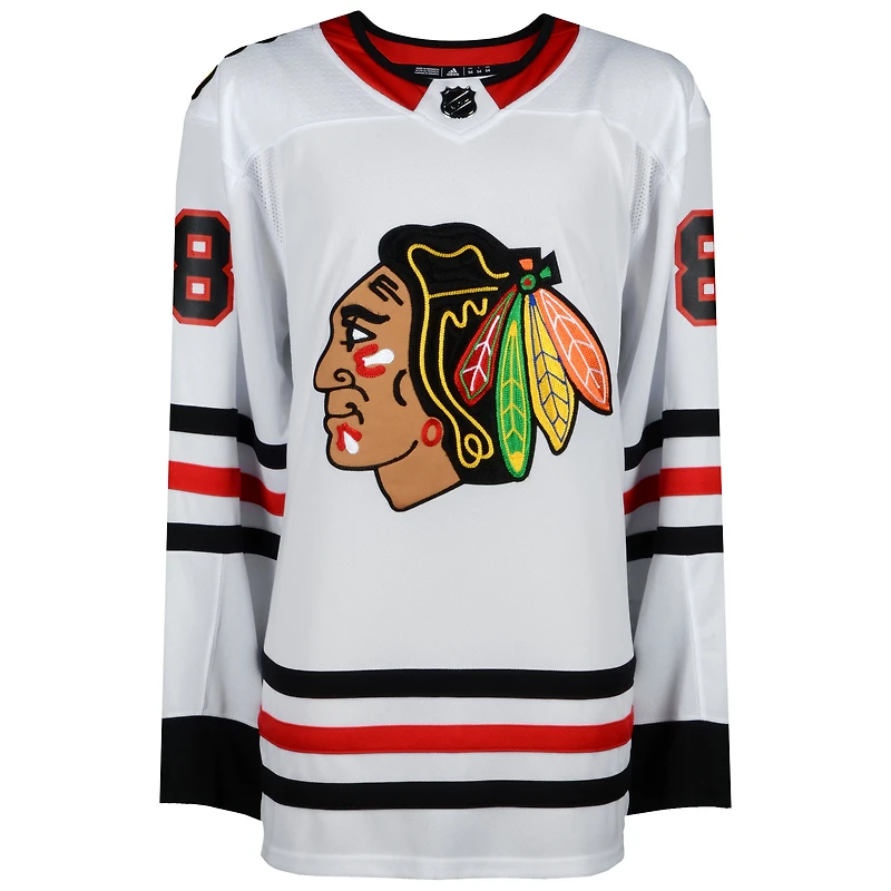 Patrick Kane Chicago Blackhawks Autographed White Adidas Authentic Jersey