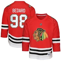 Preschool Connor Bedard Red Chicago Blackhawks Centennial Replica Player Jersey