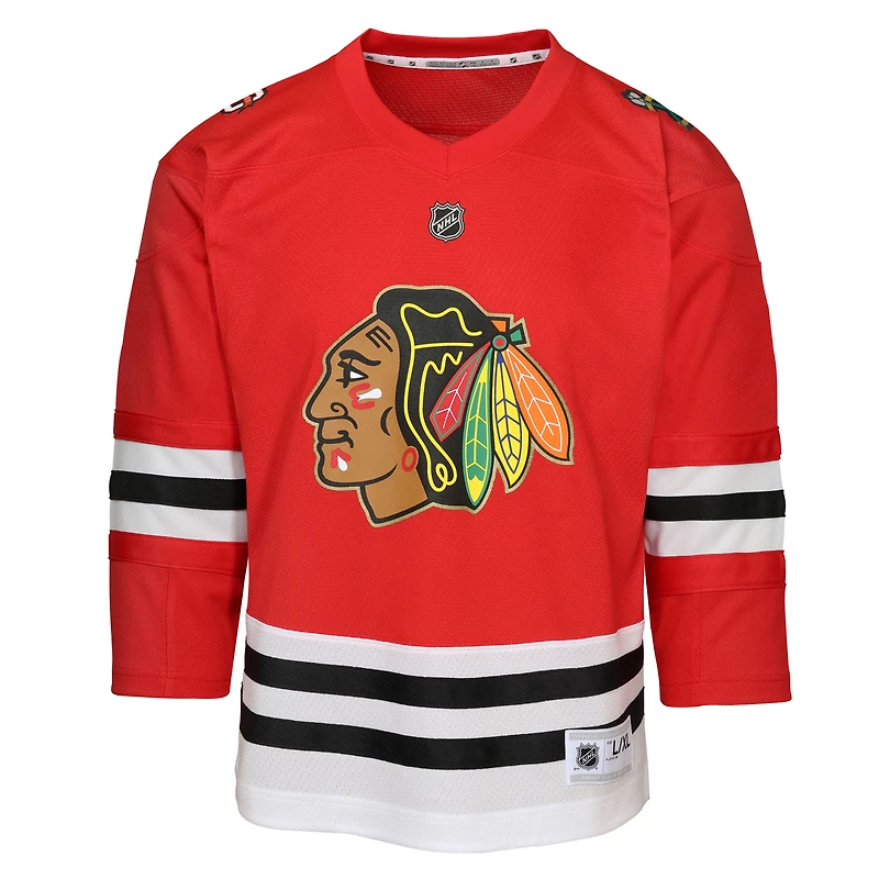Preschool Connor Bedard Red Chicago Blackhawks Centennial Replica Player Jersey