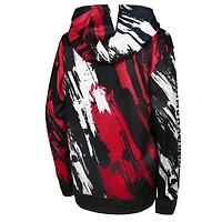Sweat à capuche rouge pour enfants d'âge préscolaire Chicago Blackhawks Master Snipe