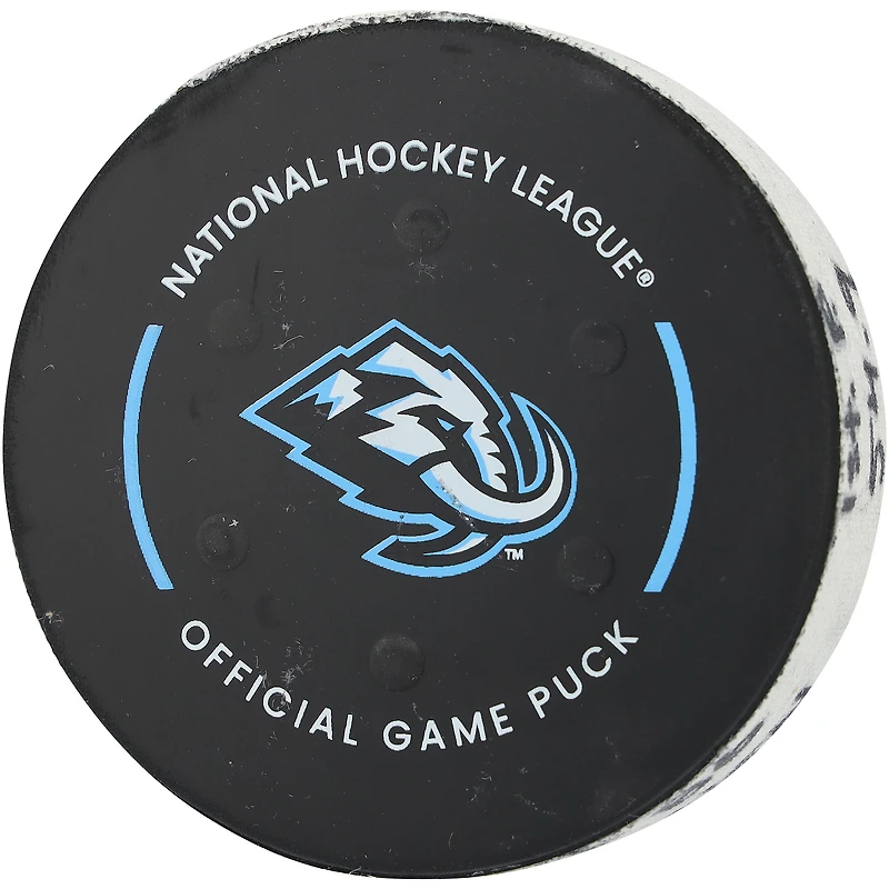 Teuvo Teravainen Chicago Blackhawks Game-Used Goal Puck from March 1, 2026 vs. Utah Mammoth