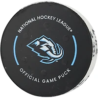 Teuvo Teravainen Chicago Blackhawks Game-Used Goal Puck from March 1, 2026 vs. Utah Mammoth