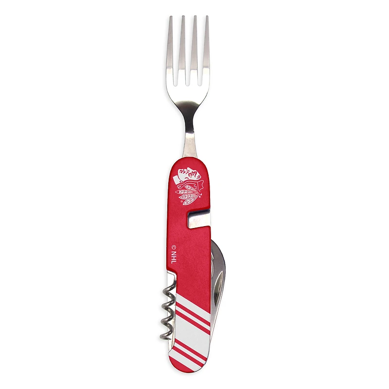 The Sports Vault Chicago Blackhawks - Outil multifonctionnel pour ustensiles