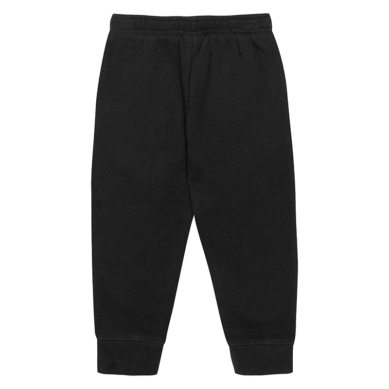 Toddler Outerstuff Black Chicago Blackhawks Chants and Cheers Fleece Hoodie Pants Set