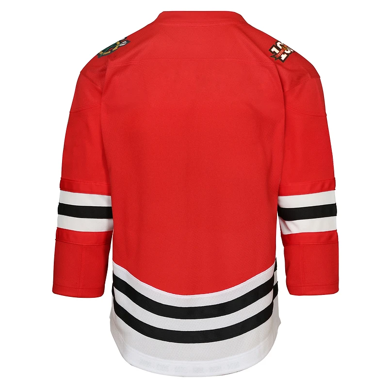 Toddler Red Chicago Blackhawks Centennial Replica Jersey