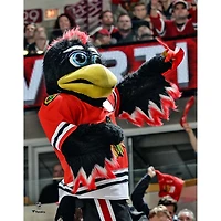 Tommy Hawk Chicago Blackhawks Unsigned Crowd Celebration Photograph